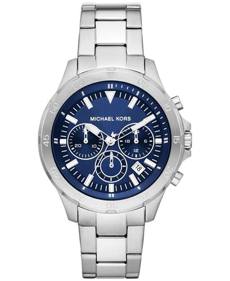 michael kors greyson backpack watch|Men's Greyson Chronograph Silver.